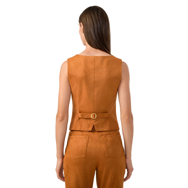 Kofi 2 Suede Vest image number null