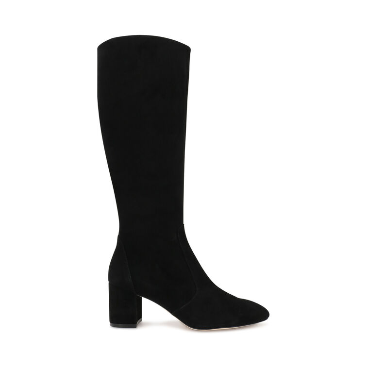 Yuliana 60mm Knee High Suede Zip Boot image number null