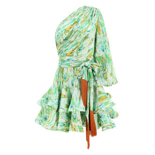 Bedouin Esperanza One Sleeve Mini Dress