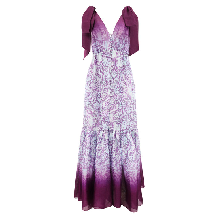 Misha Sleeveless V-Neck Maxi Dress image number null