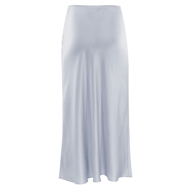 Miranda Scallop Trim Bias Cut Midi Skirt image number null