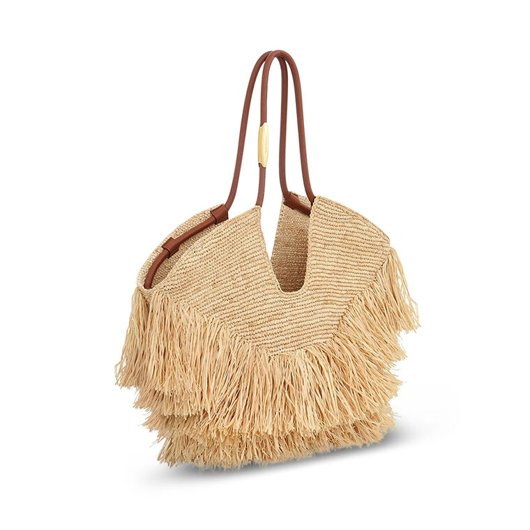 Goldentime Medium Fringe Tote image number null