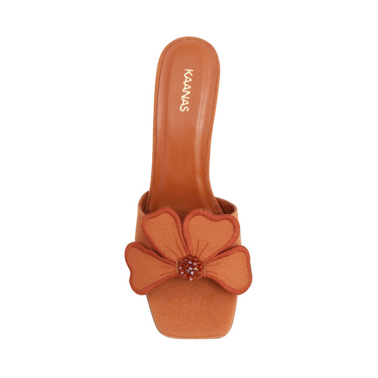 Dune Flower Applique Sandal image number null