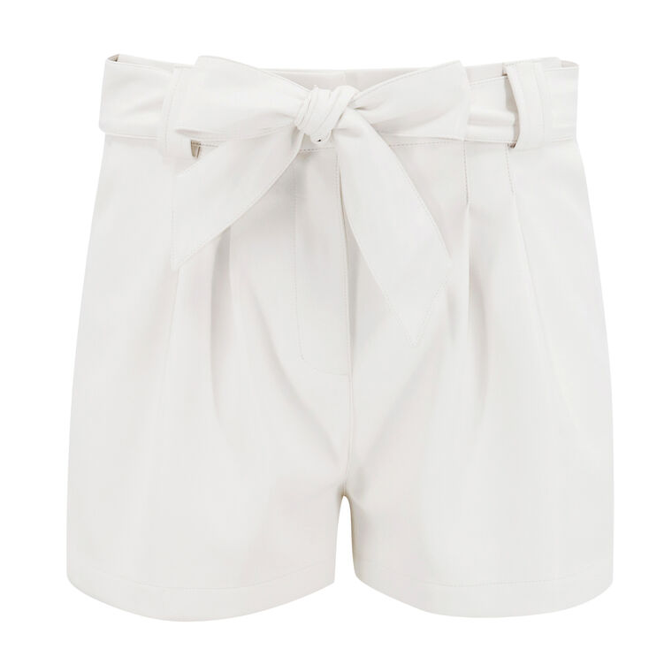 Indigo Vegan Leather Short image number null