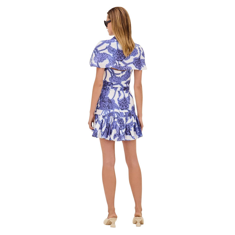 Melba Short Sleeve Mini Dress image number null