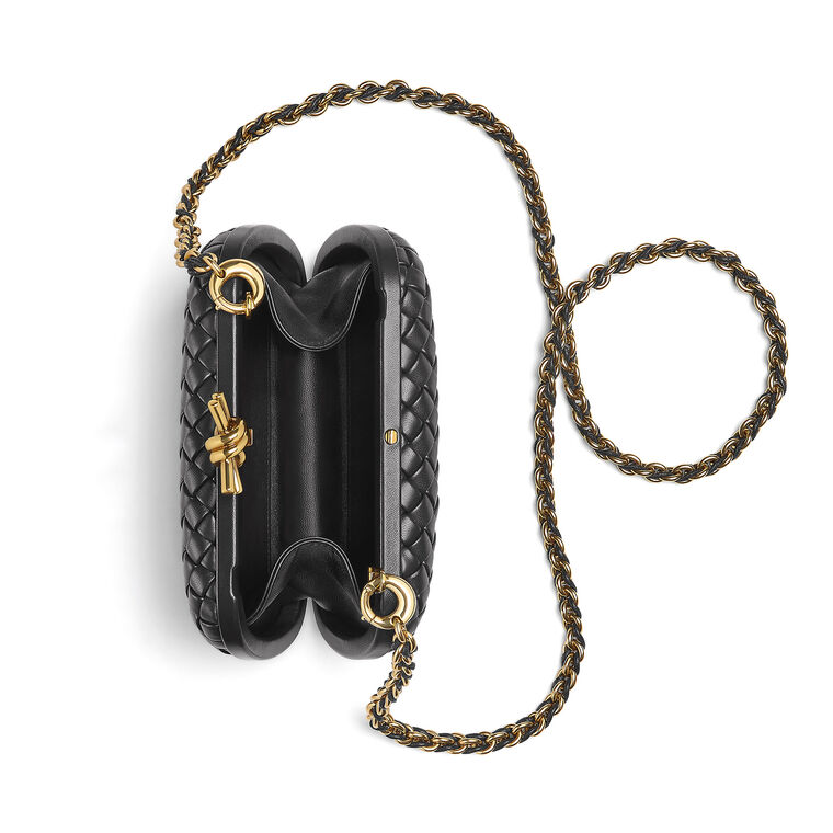 Knot Minaudiere With Chain image number null