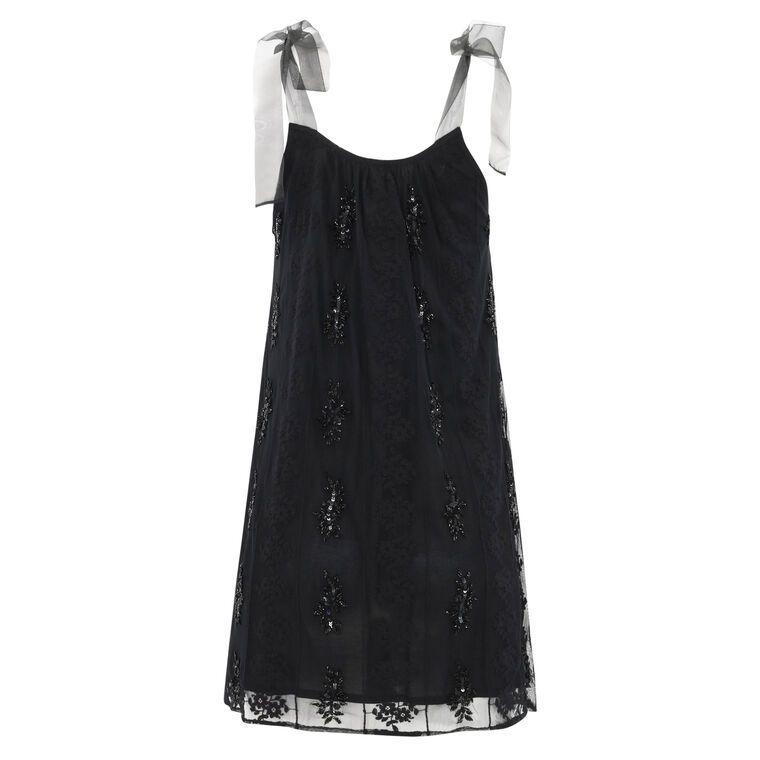 Catherine Beaded Mini Dress image number null