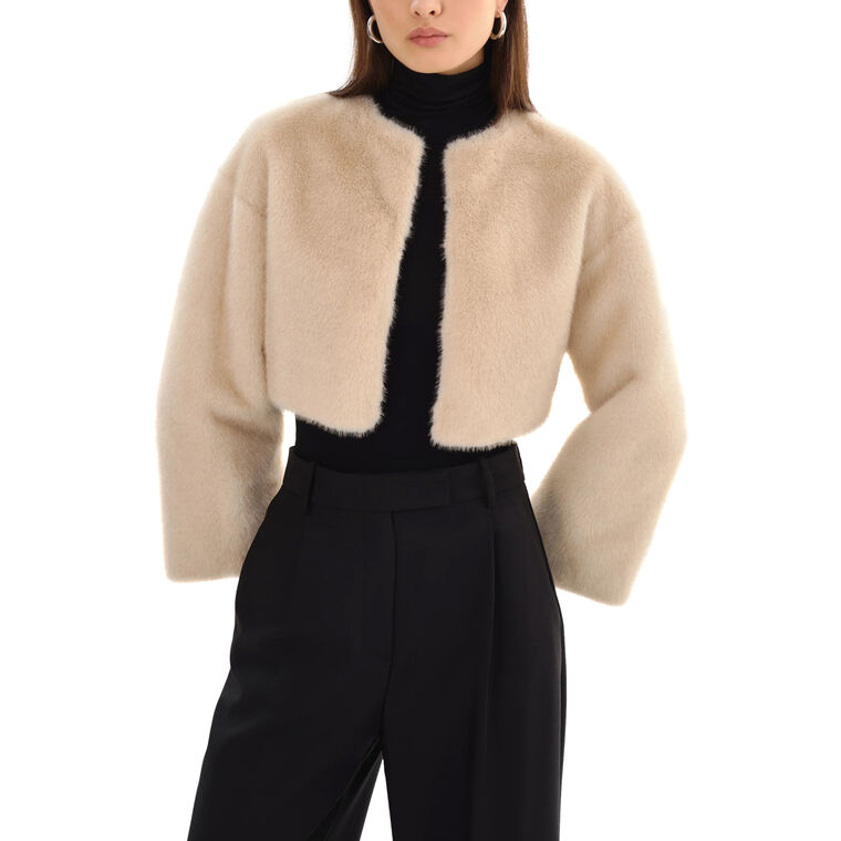 Rowdie Faux Fur Jacket image number null