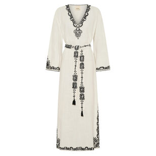 Celeus Dori Embroidery Caftan