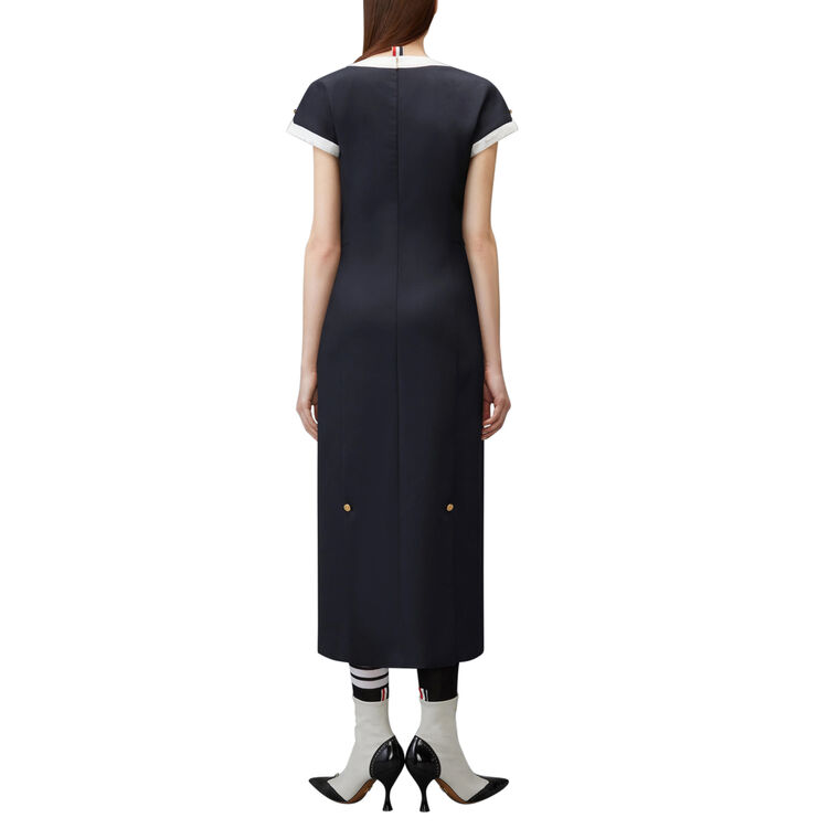 Hopsack Suiting Dress image number null