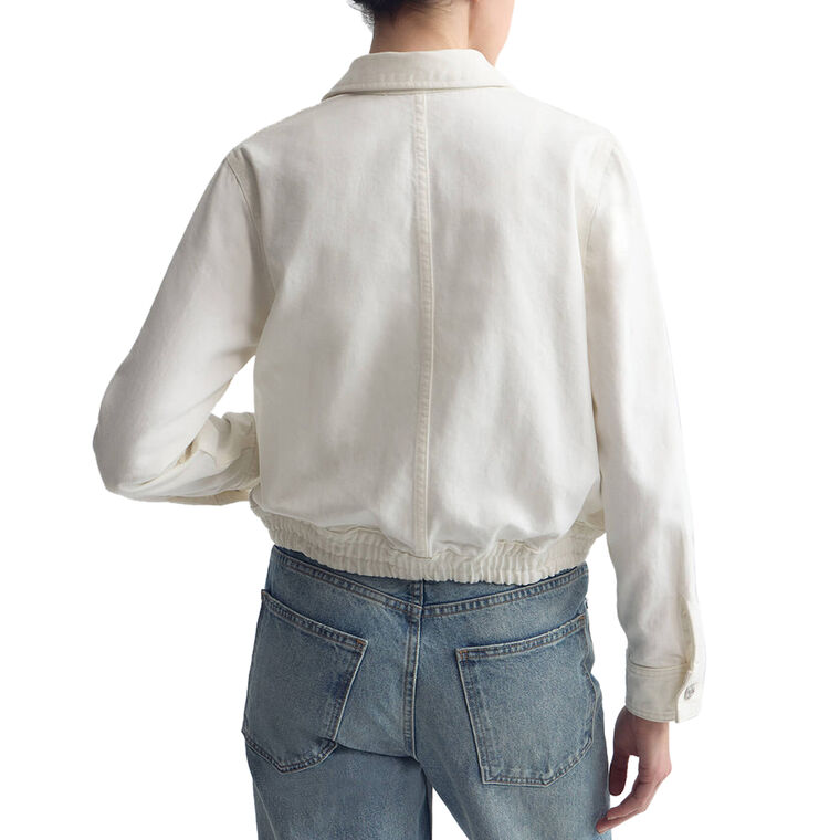 Najac Cropped Denim Jacket image number null