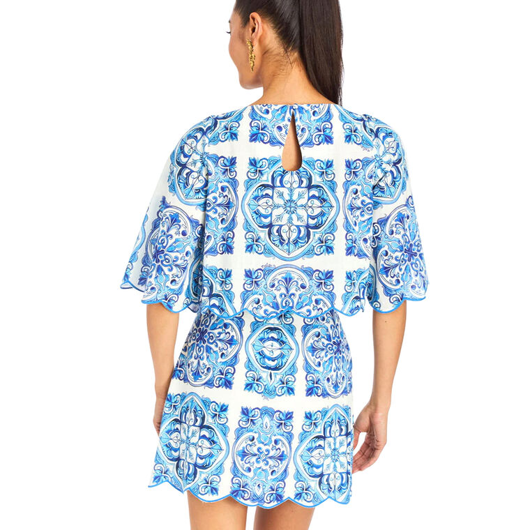 Charlize Scallop Top image number null
