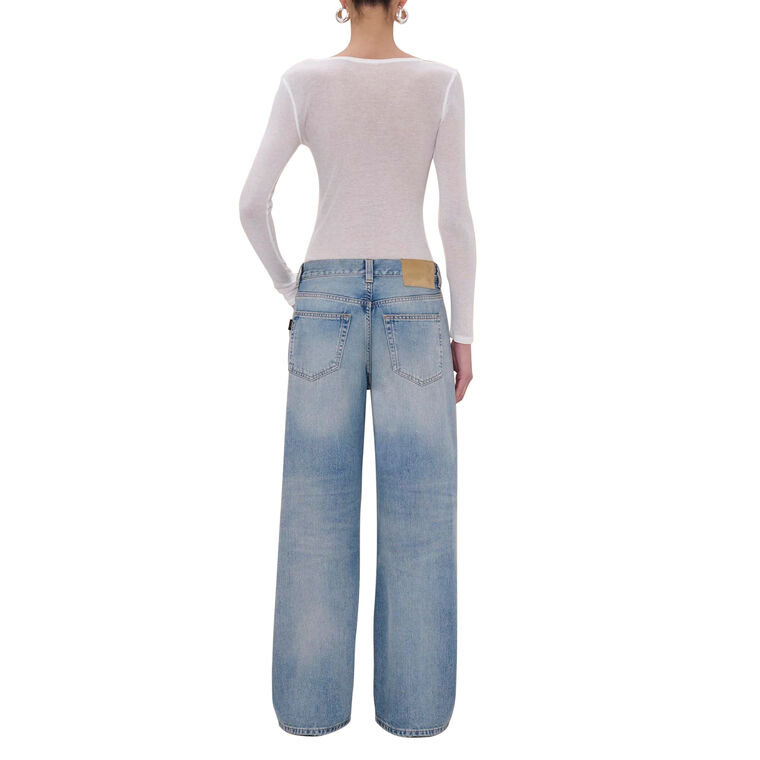Winny Wide-Leg Mid-Rise Jeans image number null