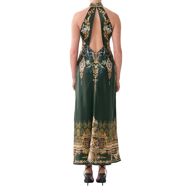 High Neck Bias Dress image number null