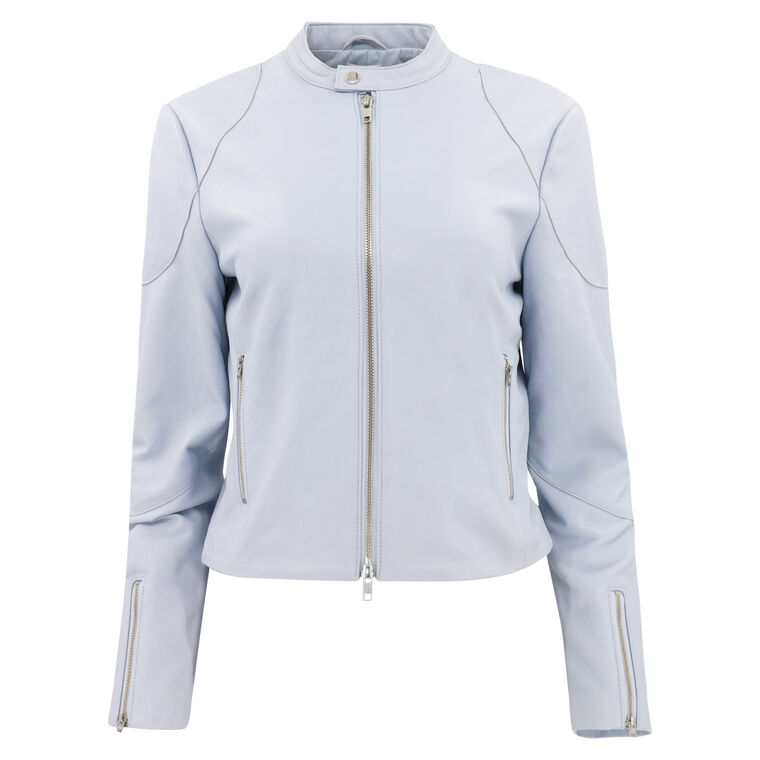 Leather Moto Jacket image number null