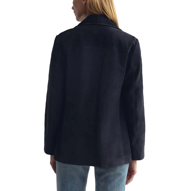 Dominic Suede Front Pocket Jacket image number null