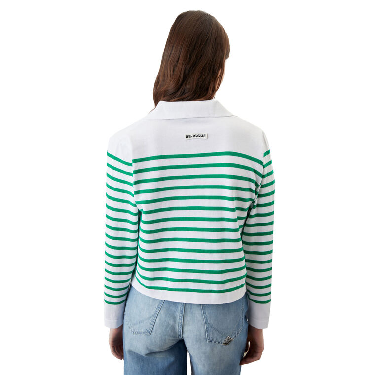 Re-Issue Stripe Polo Shirt image number null