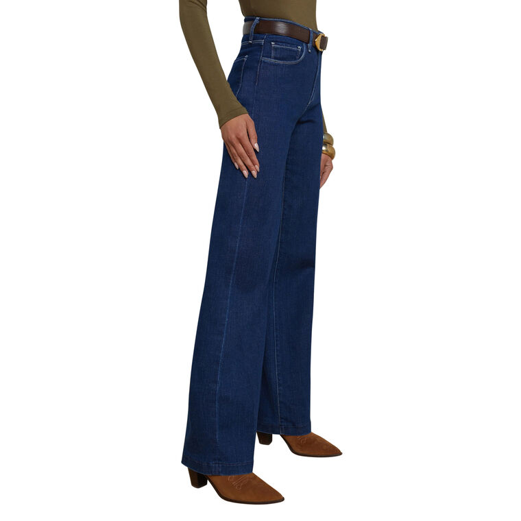 Clayton High Rise Wide-Leg Jean image number null