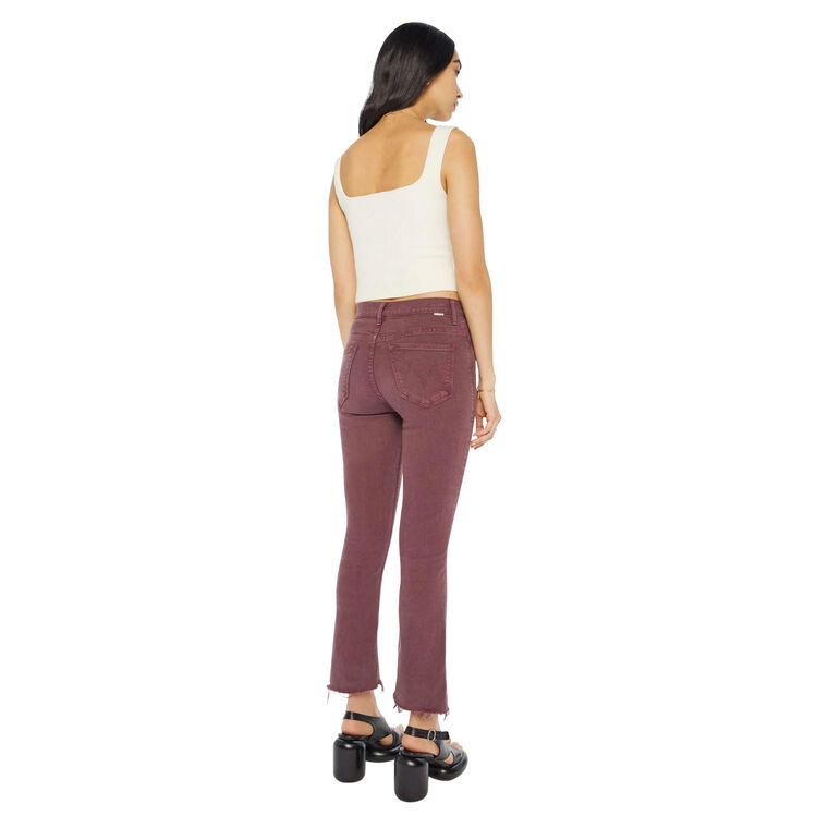 The Insider Crop Step Fray Jean image number null