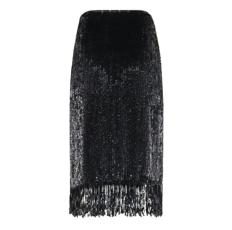 Raella Sequin Skirt image number null