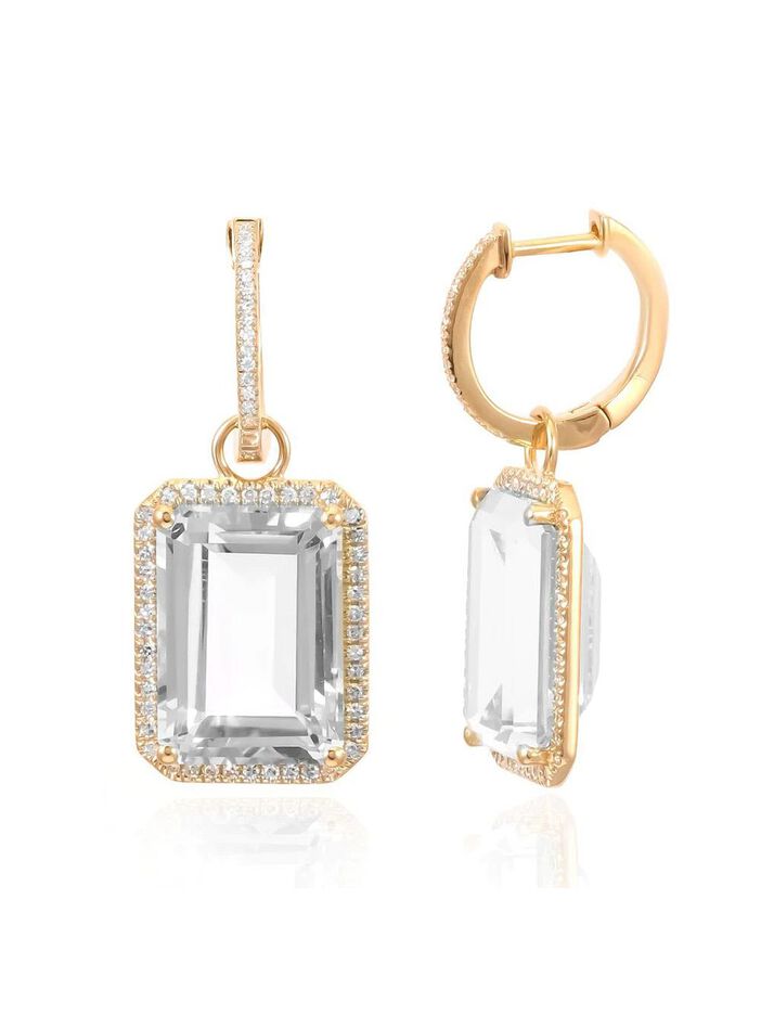 Topaz Huggie Drops image number null