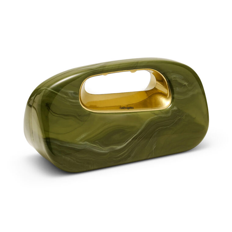 Amara Top Handle Clutch image number null
