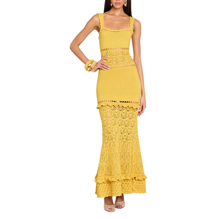 Winona Crochet Dress image number null