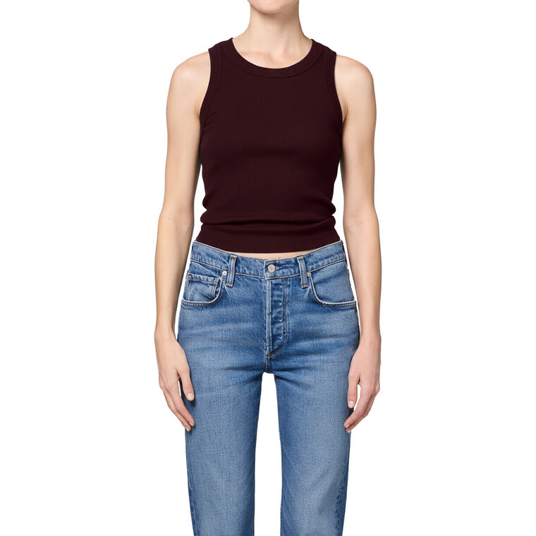 Isabel Ribbed Tank image number null