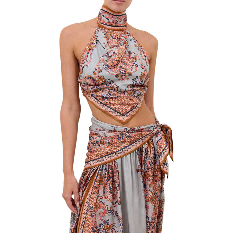 Aster Scarf Bodice image number null