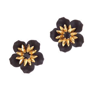 Aurelien Beaded Flower Earrings