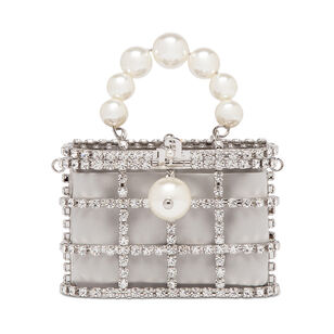 Holli Pocket Crystal Top Handle Bag