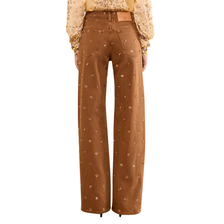 The Willow Embellished Jean image number null