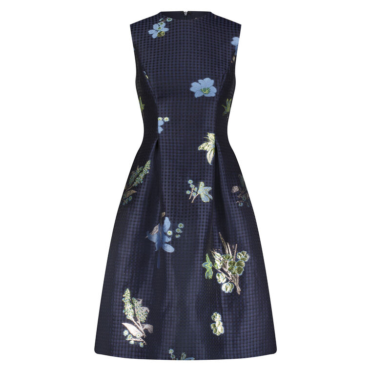 Floral Fil Coupe Betsy Dress image number null