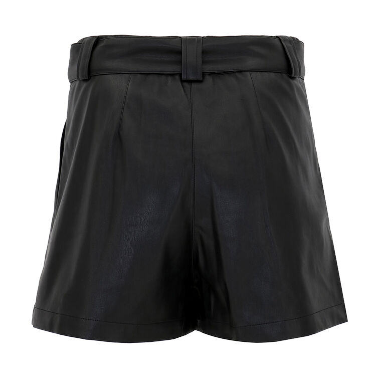 Indigo Vegan Leather Short image number null