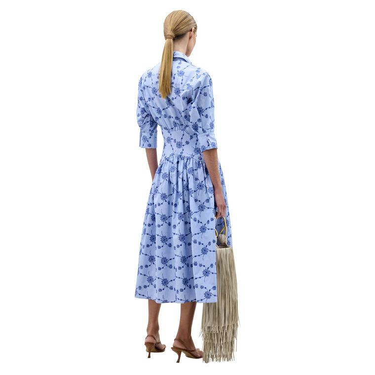 Indy Collared Midi Dress image number null