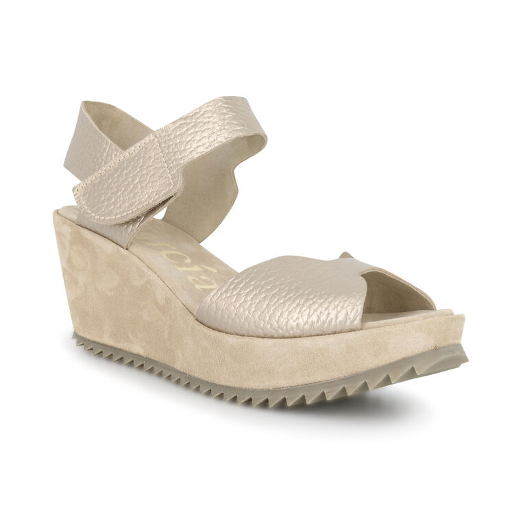 Fama Simple Wedge Sandal image number null