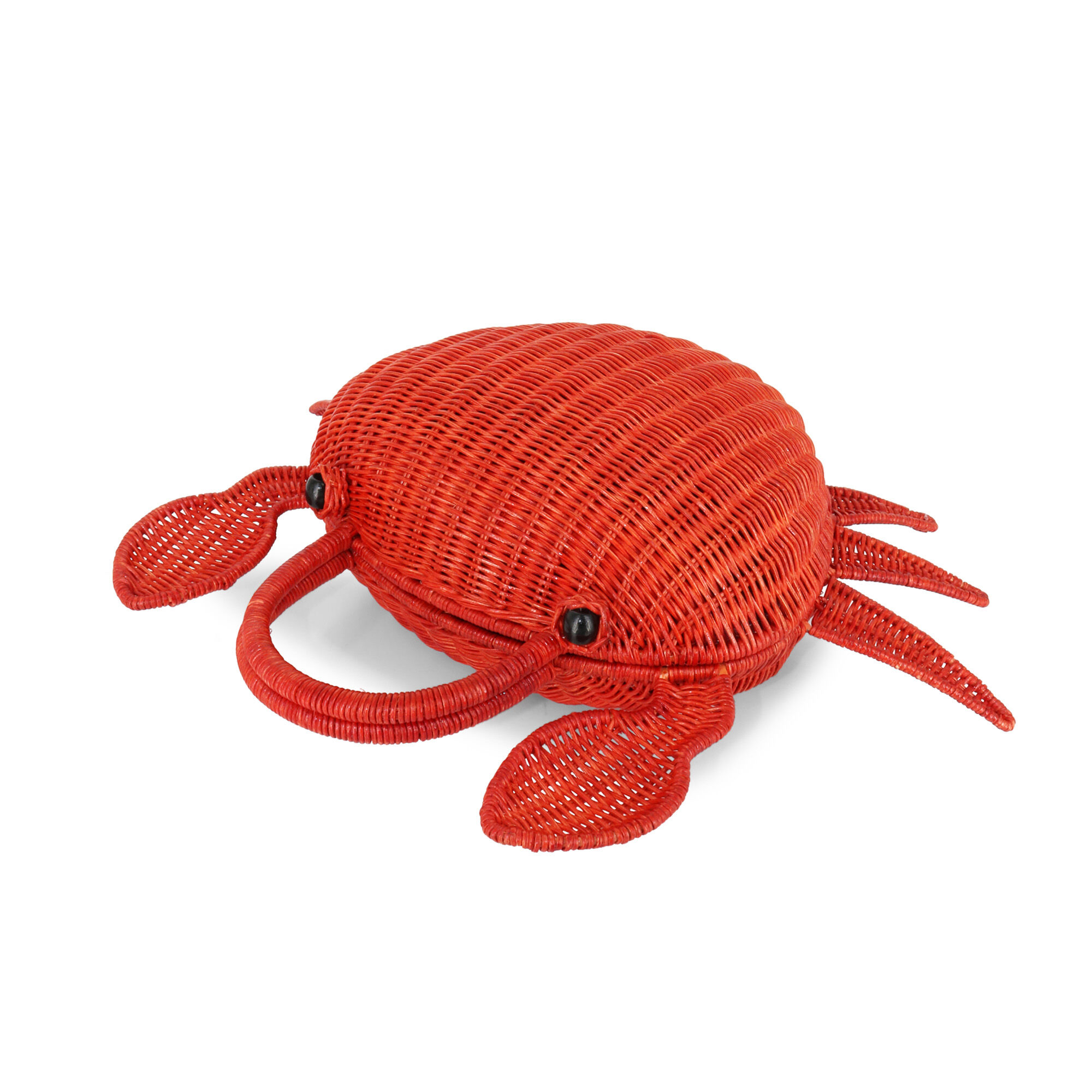 Serpui John Crab Wickered Handbag | Tootsies
