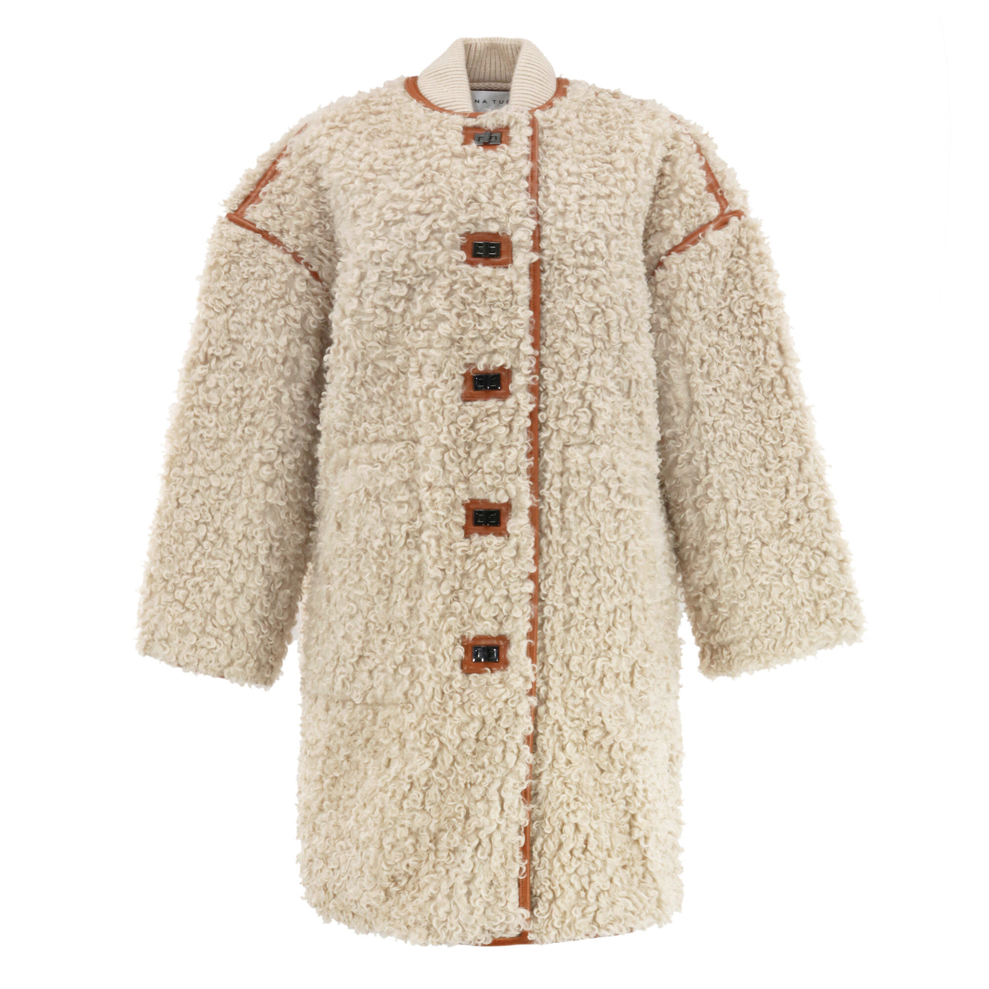 Trina Turk Spartan Faux Sherling Coat | Tootsies