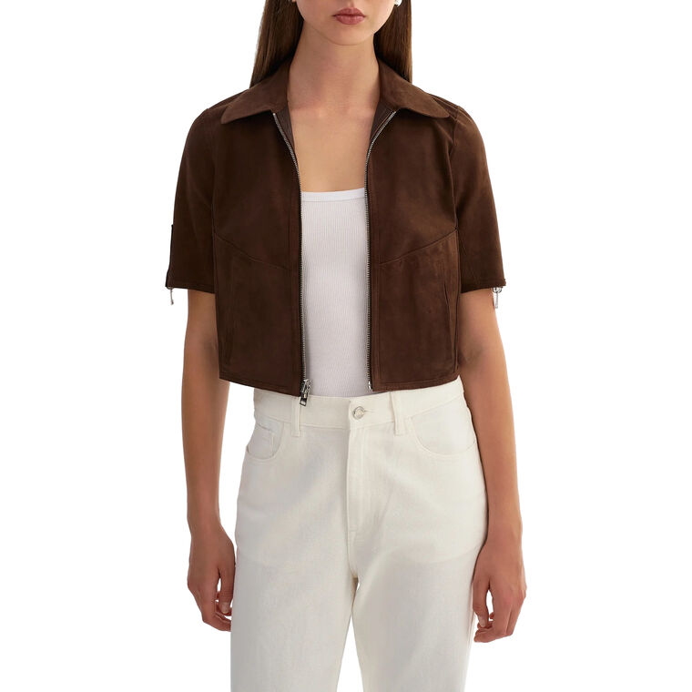 Sevana Reversible Suede Jacket image number null