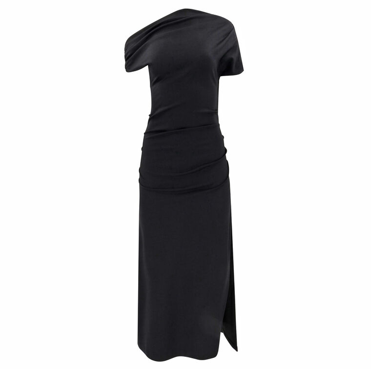 Columbia Off Shoulder Midi Dress image number null