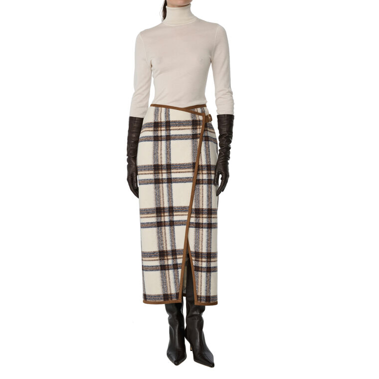 Leia Reversible Wrap Skirt image number null