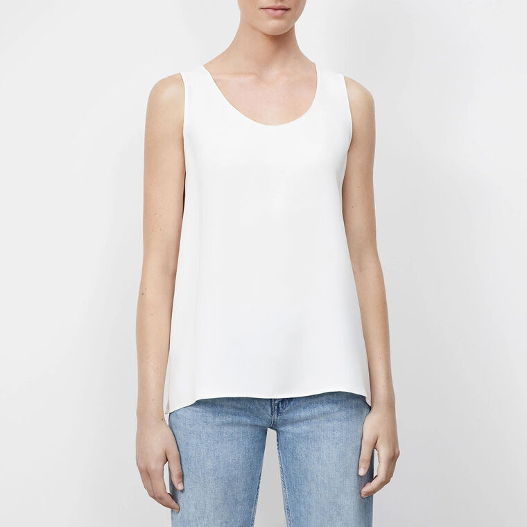 Finnley Silk Sleeveless Blouse image number null