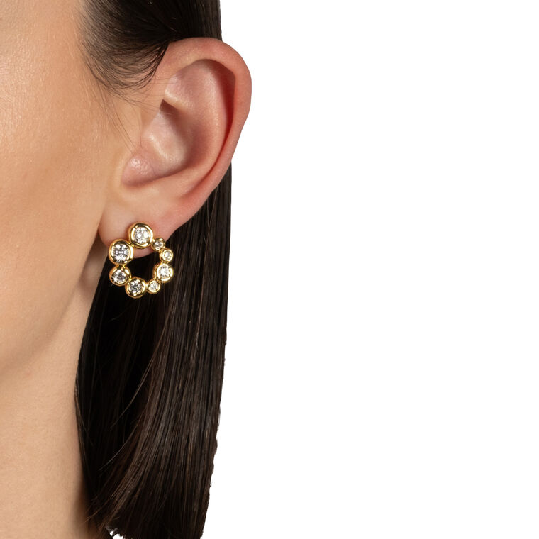 Asterales Petite Bubble Earring image number null