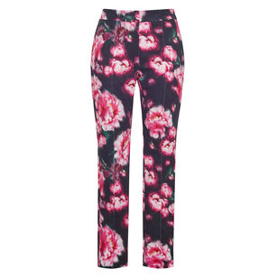 Daphne Pant In Printed Cotton Twill