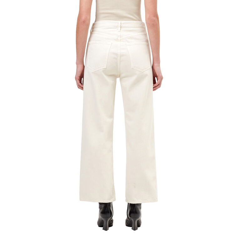 Ren Cropped High-Rise Wide-Leg Jean image number null