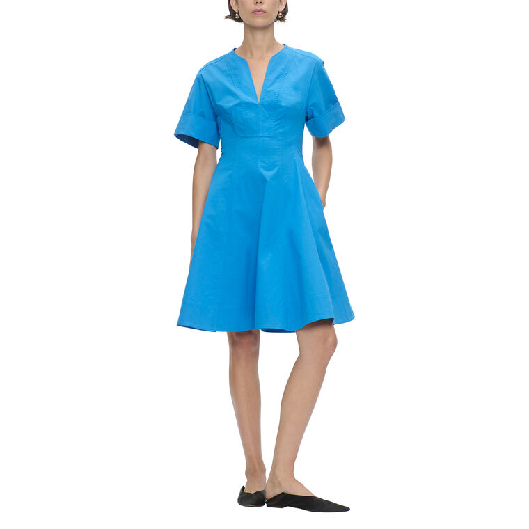 Sora Short Sleeve Flared Mini Dress image number null