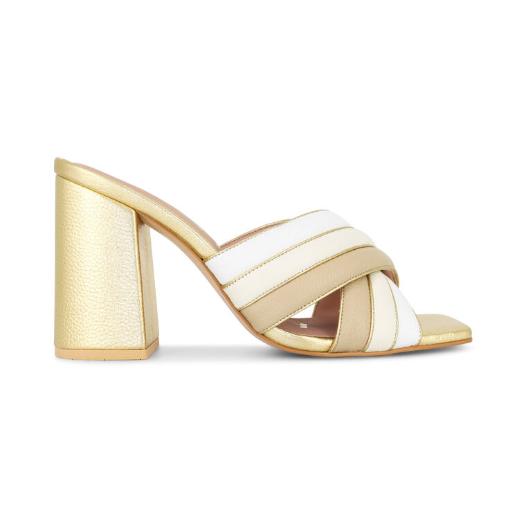 Giulia Metallic Mule image number null