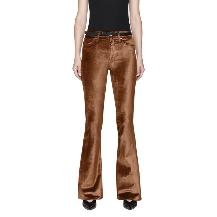 Le High Velvet Flare Jean image number null