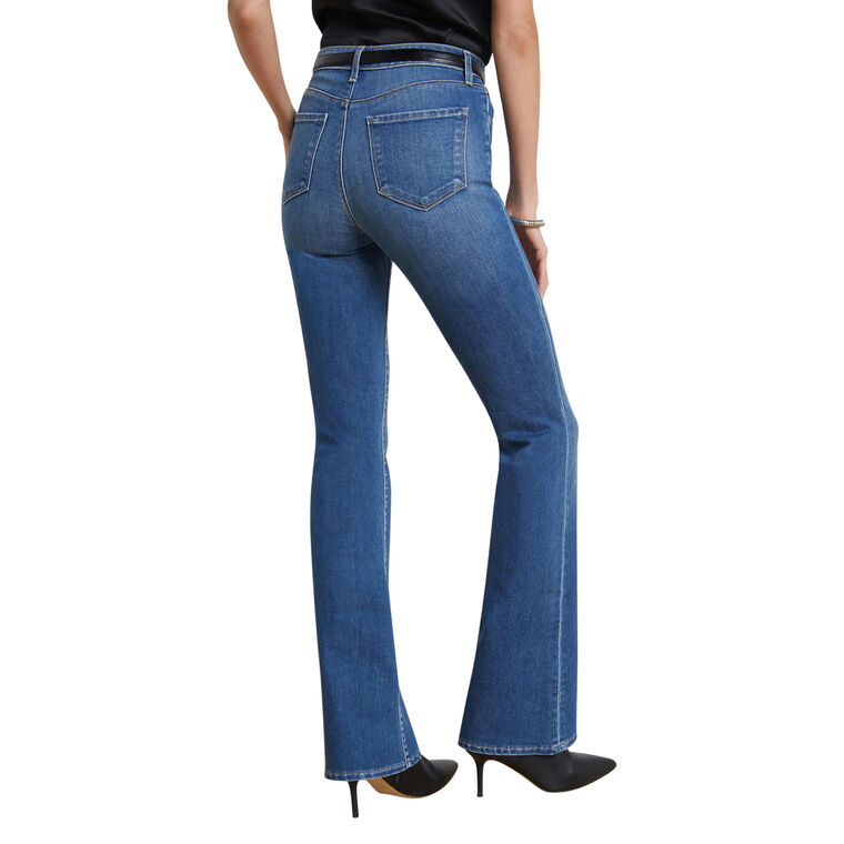 Selma High Rise Baby Bootcut Jean image number null