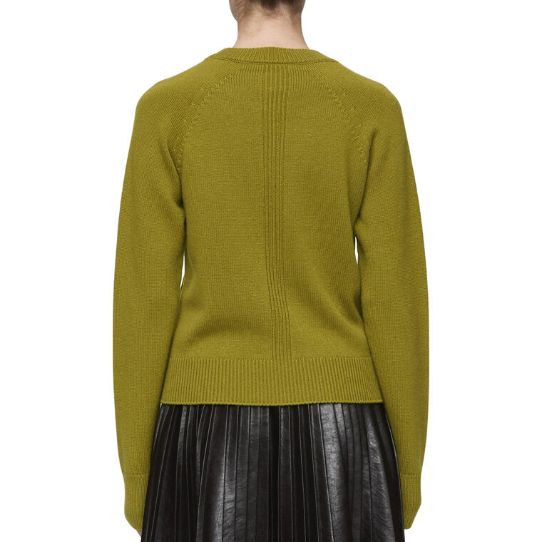 Ashtyn Long Sleeve Cashmere Crewneck Sweater image number null